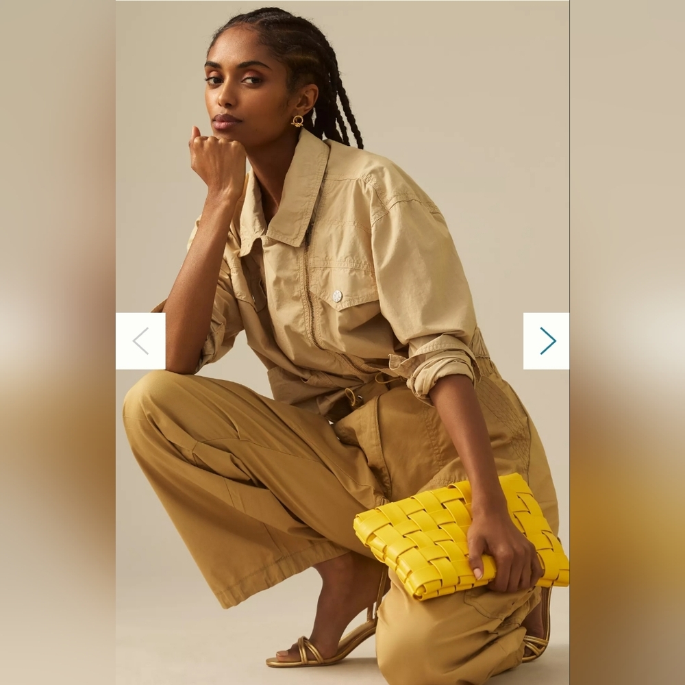 NWT ANTHROPOLOGIE | Lindy Woven Clutch